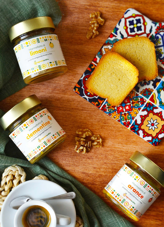 Tris di marmellate artigianali